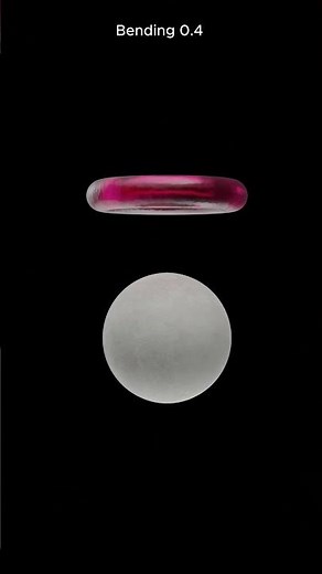 Soft Body Bending Test | Gravity Simulation