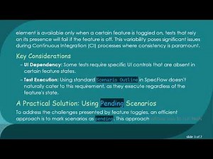 How to Skip or Satisfy Scenarios Based on Boolean in SpecFlow Testing