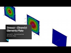 Tutorial n.8 Staus7 (Strand7) - Elemento Plate