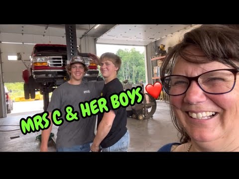 Finding the Friday Fun again with my favorite ‪@C_CEQUIPMENT‬ boys 🥰 & their truck project updates