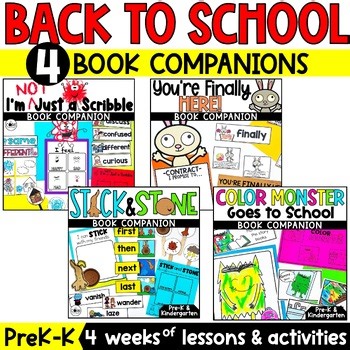 Welcome to Preschool Activities: Back to School Read Aloud Preschool Pack, PreK