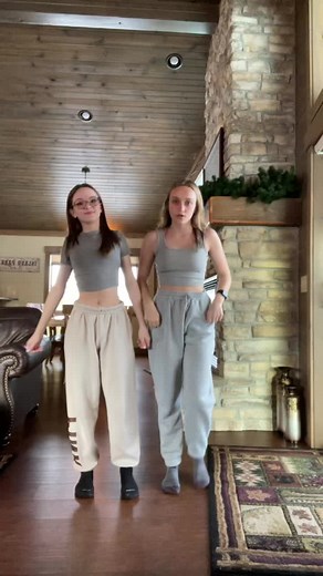 First time we did this her pants fell off