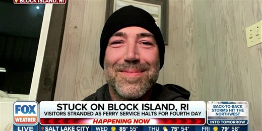 Hurricane hunter, visitors stranded on Block Island due to high surf | Latest Weather Clips | FOX Weather