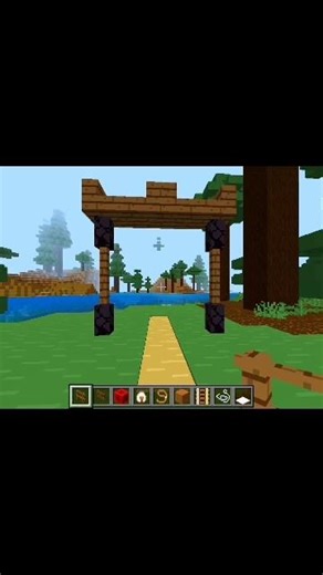 Best Working Swing In Minecraft #minecraft #shorts #minecraftbuilds #minecraftredstone