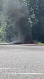 Crews on scene at the Delaware City DMV reporting a fully involved vehicle fire. No exposure to the building. | First State Update