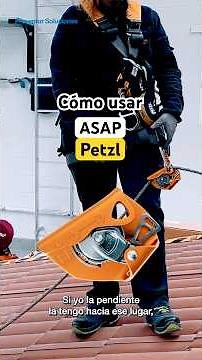 ¿Cómo uso el ASAP de Petzl?🧗✨#petzl #alturas