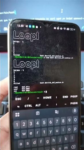 obfuscate bash terbaru abstrak obfuscate #cybersecurity #termuxtools #termux