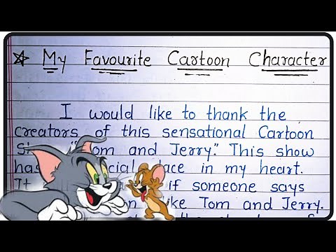 My Favourite Cartoon character Essay in English | Essay on my favourite cartoon character| Tom&Jerry