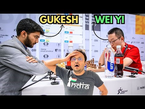 Gukesh's greatest chess endgame ever | Gukesh vs Wei Yi | India vs China