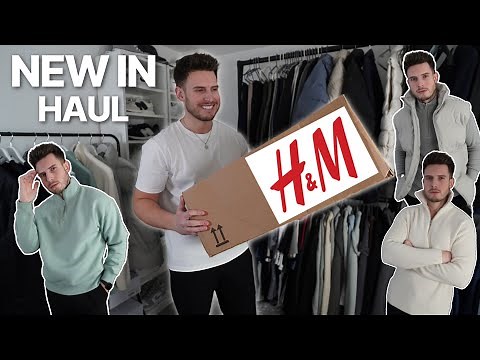 HUGE NEW IN H&M TRY-ON HAUL | Men's Fashion 2023