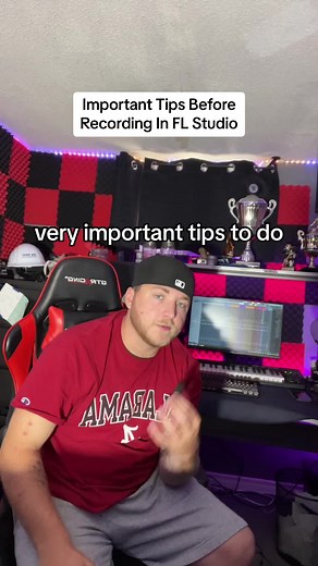 Important tips before recording in FL Studio #flstudio #flstudio21 #audioengineer #producertiktok