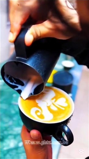 You Make A Coffee ✨🤗#cappuccino #esspresso #coffee #cappuccinoart #art #viral #shorts