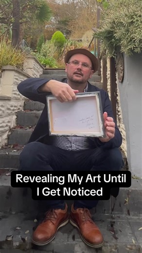 Canvas Title - Limestone Quarry an the Aged Man Acrylic painting & an old, rusted iron nail In the 1800’s, there was no formal retirement age for limestone quarrymen, and most continued to work for as long as they were physically able. The strenuous and dangerous working conditions meant that many were “prematurely aged” and simply worked until they could no longer perform their duties, at which point they often had to rely on family or parish assistance. I have used an old iron nail to represen