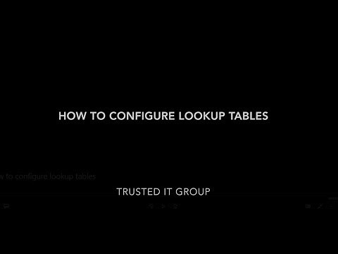 How to Configure Lookup Tables - Microsoft Project Online Configuration Wizard Step 4