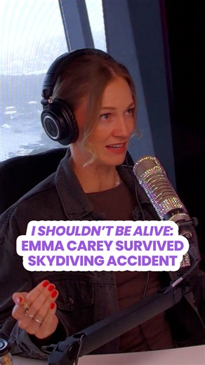 1.6K views | I Shouldn't Be Alive - Emma Carey fell to the ground in a freak skydiving accident and miraculously survived  For the full interview, search Will & Woody wherever you get your podcasts. | KIIS 101.1 | Facebook