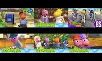 Mix of 6 videos from youtube : Los backyardigans en ingles y español