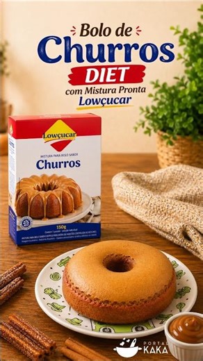 You won't believe this churro cake is diet! 😱