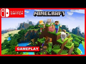 Minecraft Nintendo Switch Gameplay