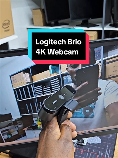EX UK Logitech Brio 4k Webcams Video/ Photos at 3840 x 2160 Resolution Inbuilt microphone @ksh 12000 #thetechtunnel #webcam #4kwebcam #camera #logitech
