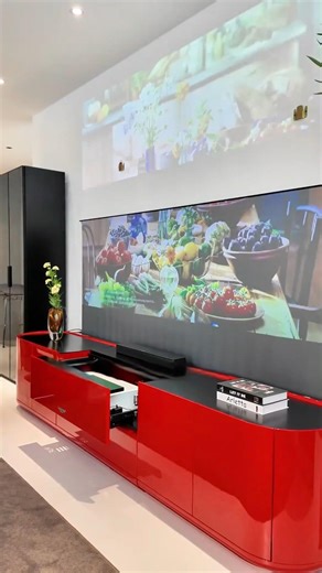 Ultra Short Throw Projector That Turns Any Wall Into a Laser TV #shorts