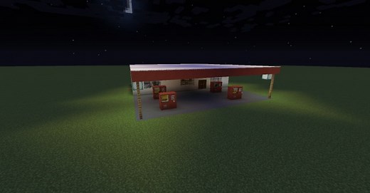 Gas Station Minecraft Map