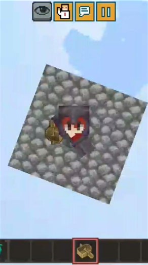 Minecraft boat one block glitch 🤯 rare 😍