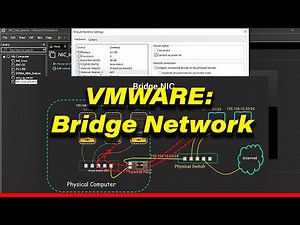 How to configure bridge network in VMware Workstation. VMware: Bridge, NAT, Host-Only Part-01