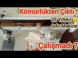 Sıfır Singer Yoknaz Çalışmadı! Dikiş Makinesi Tamiri Nasıl Yapılır?