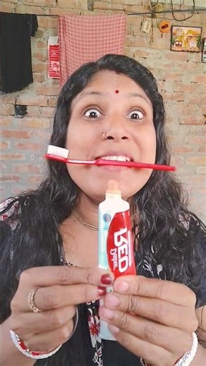 How to use toothpaste😁🪥😁🤡🤣S2171