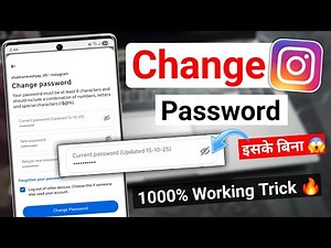 Instagram Ka Password Kaise Change Kare | Change or Reset Instagram Password Step by Step