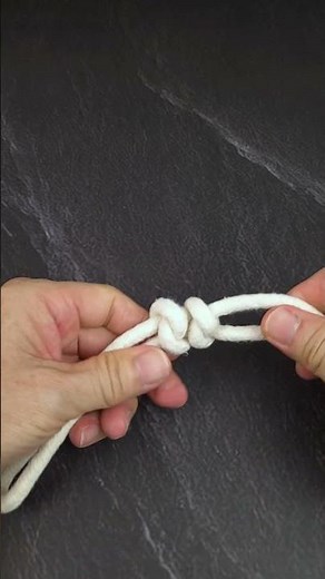 Learn how to tie this pretty knot