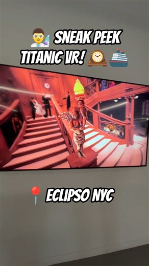👨‍🔬 Sneak Peek Titanic VR Experience! 🕰️🚢