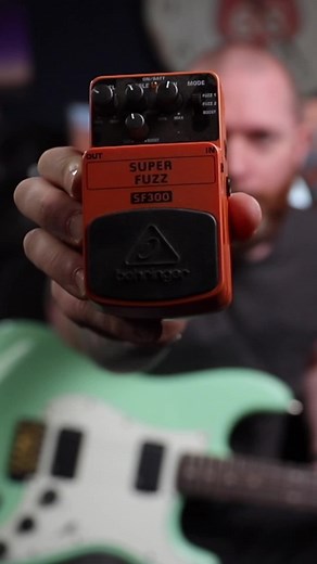The Behringer super fuzz. Is this the best £22 you can spend on a pedal? #Behringer #EffectsPedals