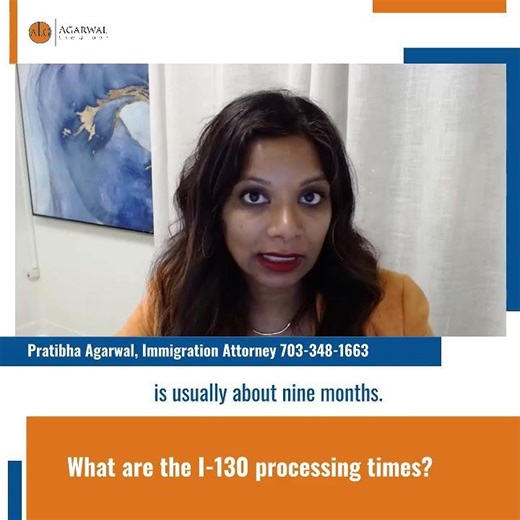 What are the I-130 processing times? #immigrationattorney
