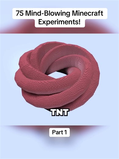 75 Mind-Blowing Minecraft Experiments! #minecraftbuilding #game #vairalvideo #fup