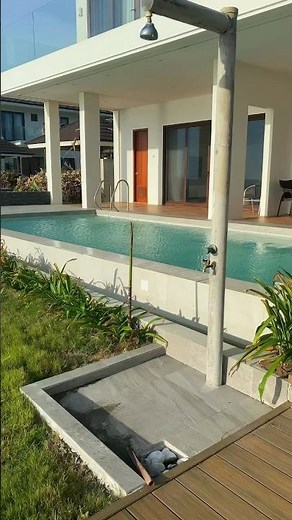 Airbnb Finds: Aesthetic Beachfront Villa with Pool 🌅 #travel #airbnb #philippines #aestheticsunset