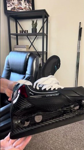 Custom skate review incoming… are these worth the price?? #hockey #goaliegear #goaliereviews