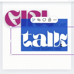 Customizable Podcast Logo Template, Editable in Canva , Instant Download, Text Based Logo Template, DIY Branding, Small Business, - Etsy Australia