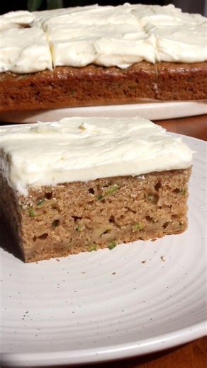 7.3K views · 66 reactions | ⬇️ Recipe below!  Easy Zucchini Cake is super soft and fluffy. It’s full of fresh, grated zucchini, and has a delicious lemon frosting. Recipe here - https://taffeybakery.com/zucchini-cake/ or comment recipe and I’ll send it directly to your inbox! | Taffey Bakery | Facebook