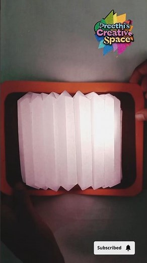 How to make book lamp/DIY lamp/Easy craft for beginners #papercrafting #booklamp