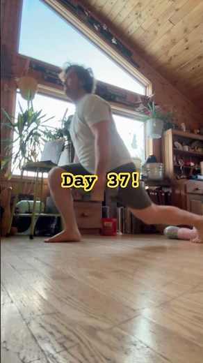 Actually Day 38 exercising consistently, P90X legs and back ￼