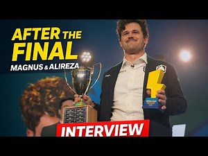 Magnus Carlsen & Alireza Speak After the Final | Post-Match Interview of Speed Chess Championship