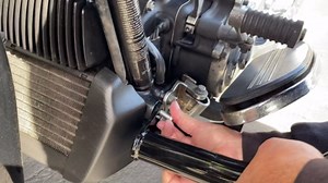 1 1/2" Tubing Chopped Engine Guard Fits for Harley Touring Street Glide/Electra Glide/Road King 2014-2024 Gloss Black