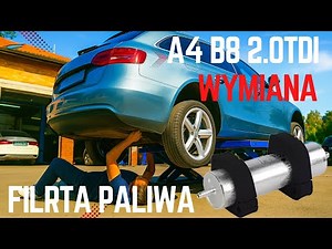 Audi A4/A5/Q5 B8 - Fuel filter replacement