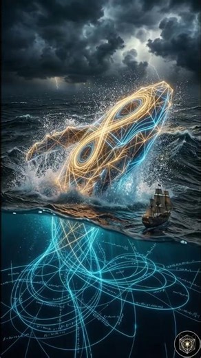 The Mathematical Ocean of One Piece — Chaos Waves & the Grid Whale | Exhibit 035