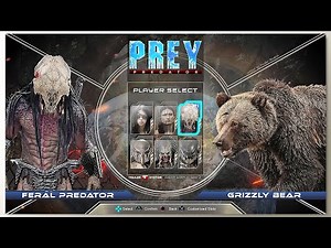 Predator vs Bear with Healthbars