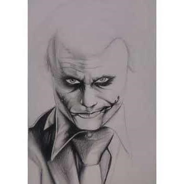 Step by Step Drawing The Joker Heath Ledger