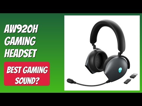 REVIEW (2025): AW920H Gaming Headset. Features.