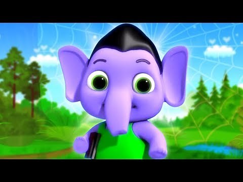 Ek Mota Hathi Jhum Ke Chala | Rhyems And Kids Songs | Hindi Balgeet & Kavita | Hindi Kids Songs