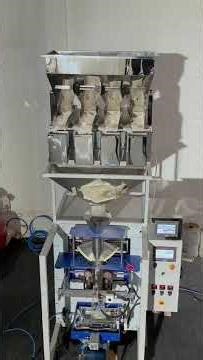 fully automatic pouch packing machine four head cup filler for more information 7300008361#machine
